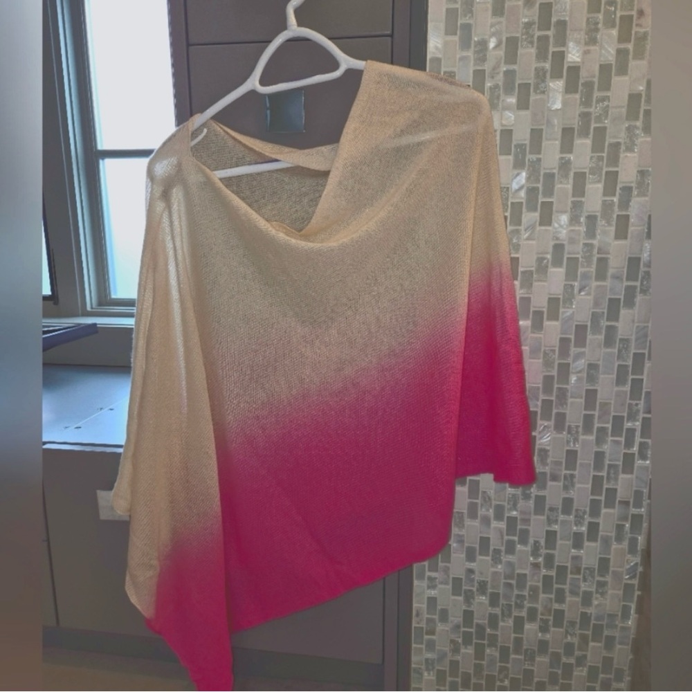 Shawl/ scarf 85% silk 15% cashmerere